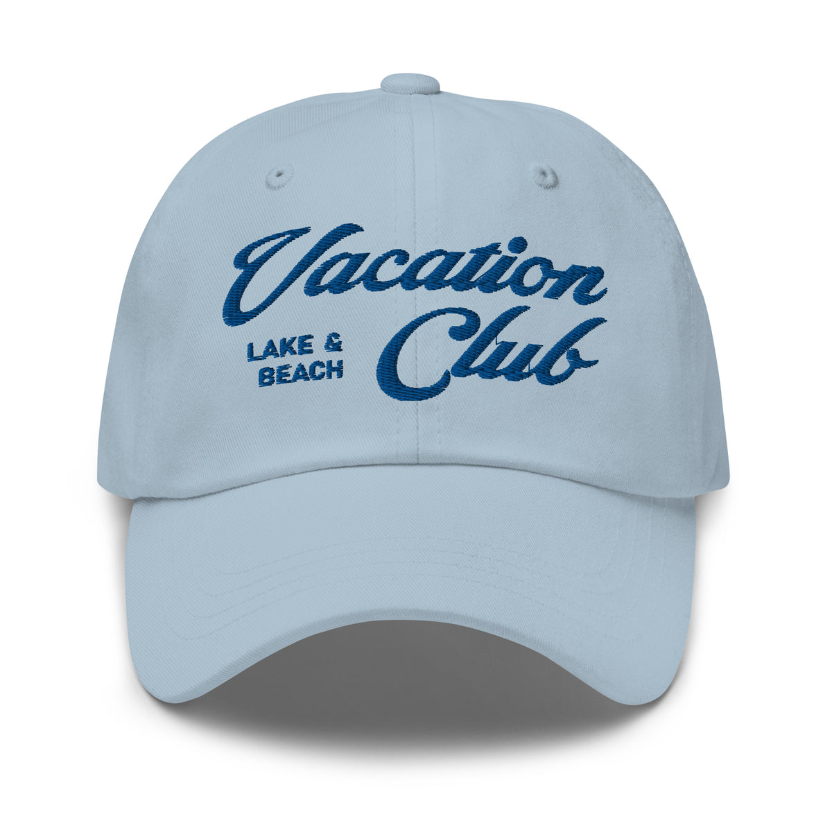 Vacation Club Dad Hat with Embroidery – Kat