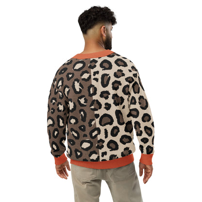 Leopard Knitted Cardigan